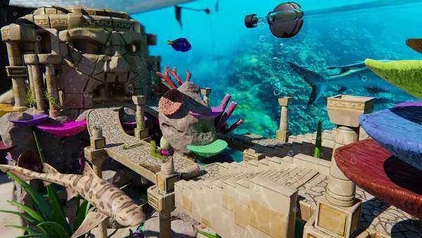 Момент активного игрового действия The Mean Greens - Plastic Warfare