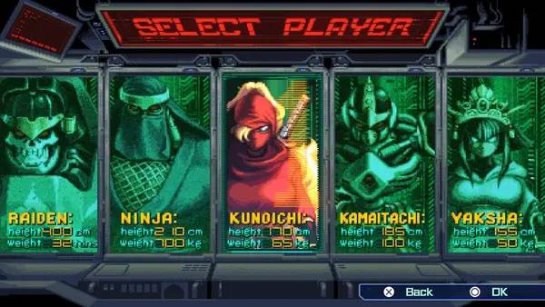 Момент активного игрового действия The Ninja Saviors  Return of the Warriors