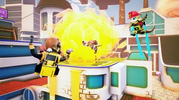 Момент активного игрового действия The Otterman Empire