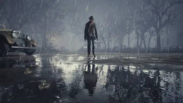 Момент активного игрового действия The Sinking City