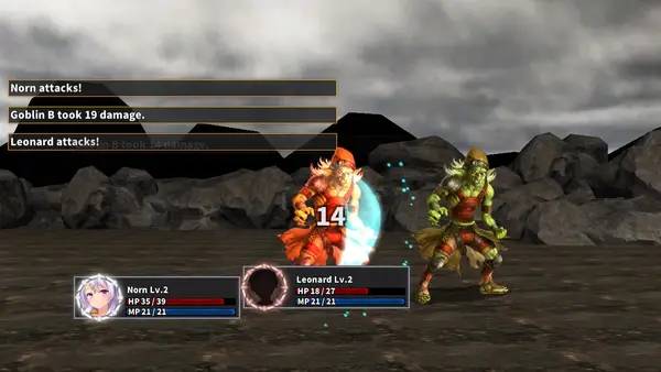 Момент активного игрового действия The Spirit Master of Retarnia -Conqueror of the Labyrinth-