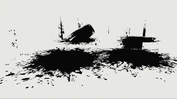 Момент активного игрового действия The Unfinished Swan