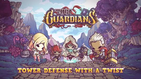 Момент активного игрового действия Tiny Guardians