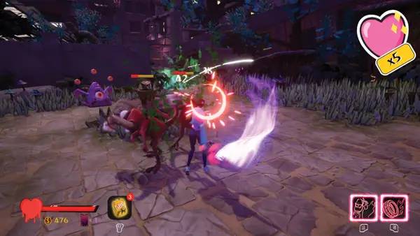 Момент активного игрового действия To Hell With It