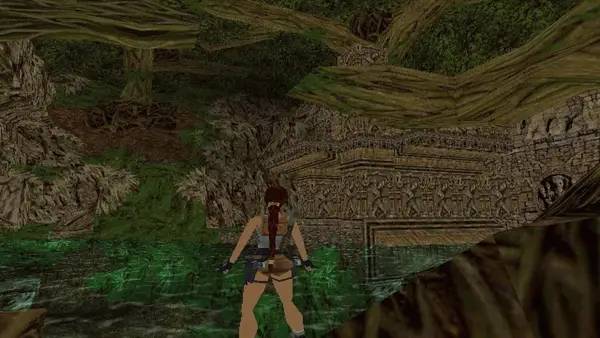 Момент активного игрового действия Tomb Raider 3