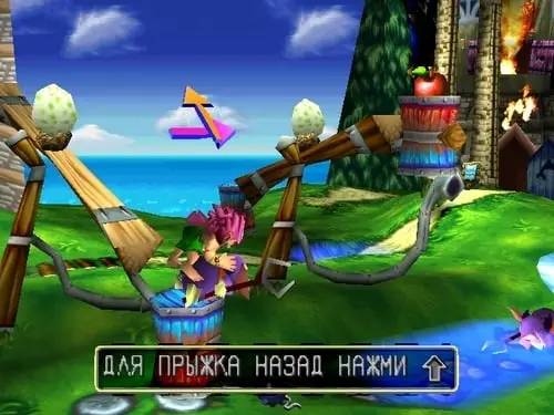 Момент активного игрового действия Tomba! 2  The Evil Swine Return