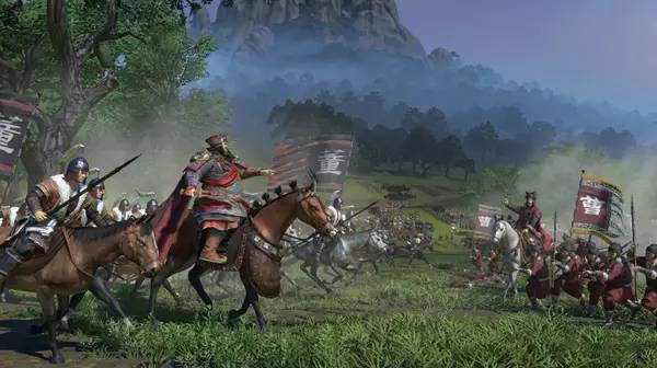 Момент активного игрового действия Total War THREE KINGDOMS