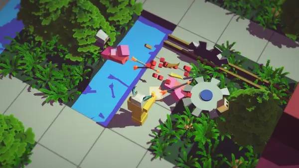 Момент активного игрового действия Trapper's Delight