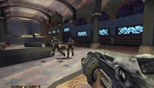 Момент активного игрового действия Turok Evolution