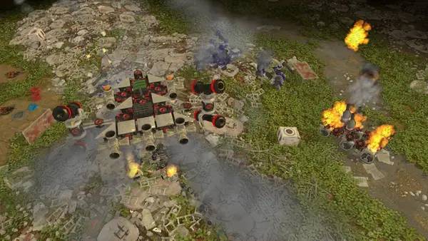 Момент активного игрового действия Uncrewed