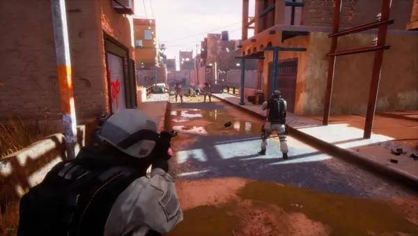 Момент активного игрового действия UTLL