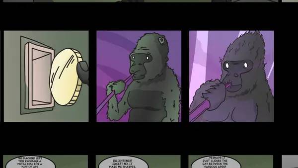 Момент активного игрового действия vApe Escape