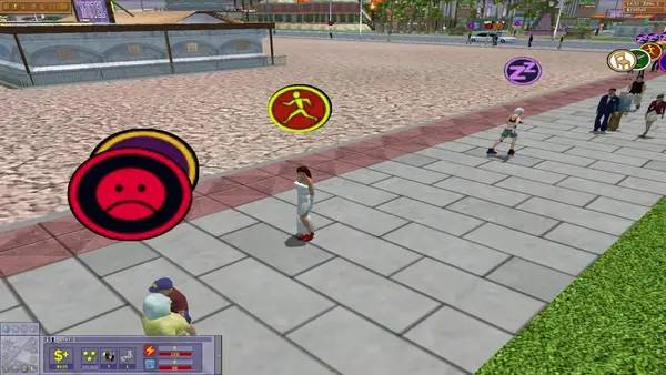 Момент активного игрового действия Vegas Tycoon