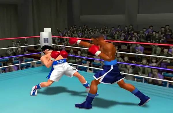 Момент активного игрового действия Victorious Boxers  Ippo's Road to Glory