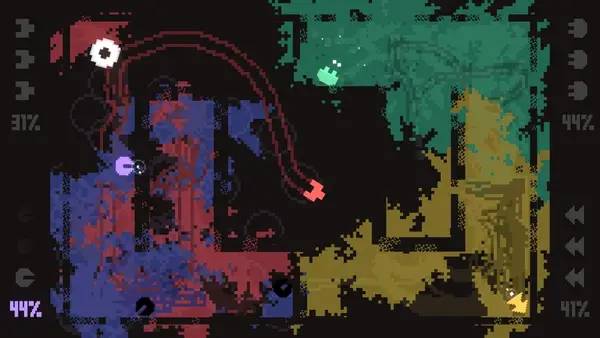 Момент активного игрового действия Warbrush