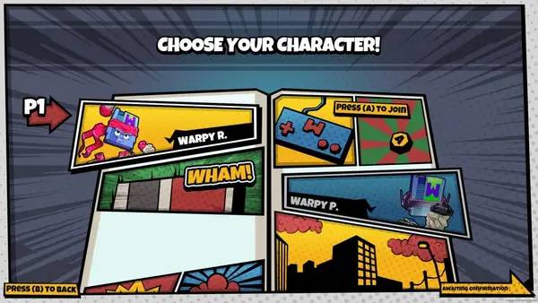 Момент активного игрового действия WarpZone vs THE DIMENSION