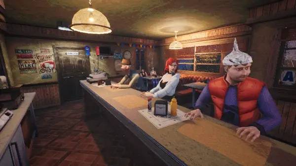 Момент активного игрового действия While We Wait Here