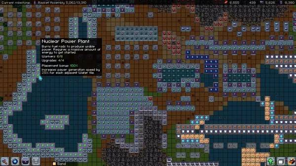 Момент активного игрового действия Widget Inc.