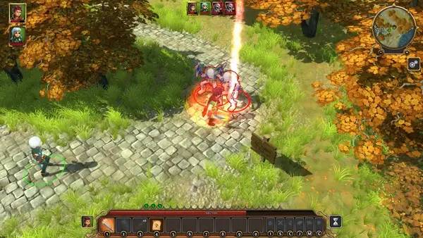 Момент активного игрового действия Willy-Nilly Knight