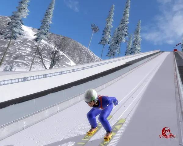 Момент активного игрового действия Winter Challenge 2006