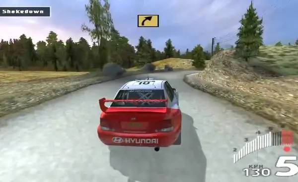 Момент активного игрового действия WRC 3  The Official Game of the FIA World Rally Championship