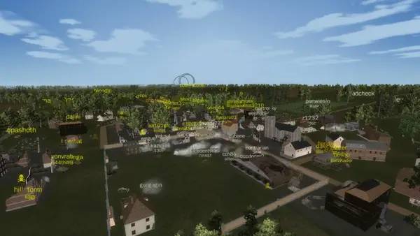 Момент активного игрового действия WW2 Online