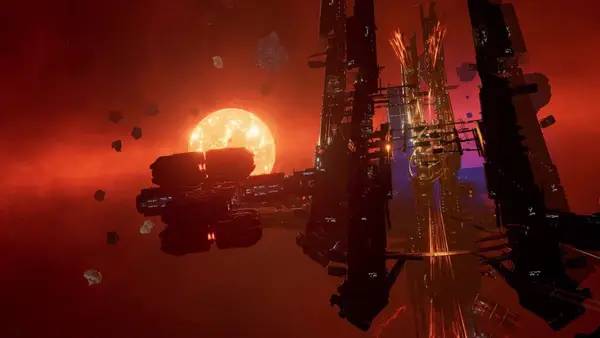 Момент активного игрового действия X4 Tides of Avarice