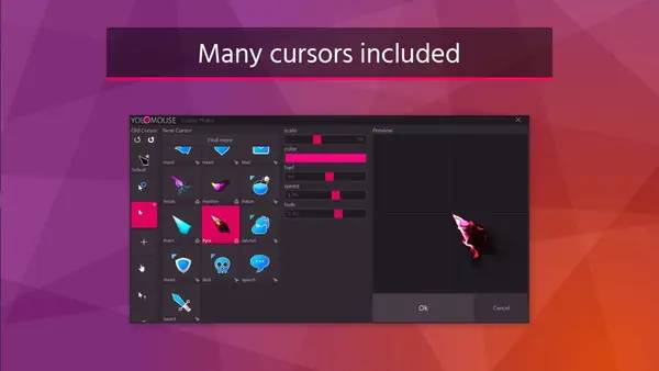 Момент активного игрового действия YoloMouse - Game Cursor Changer