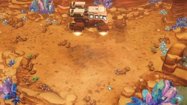 Общий вид на игровую локацию