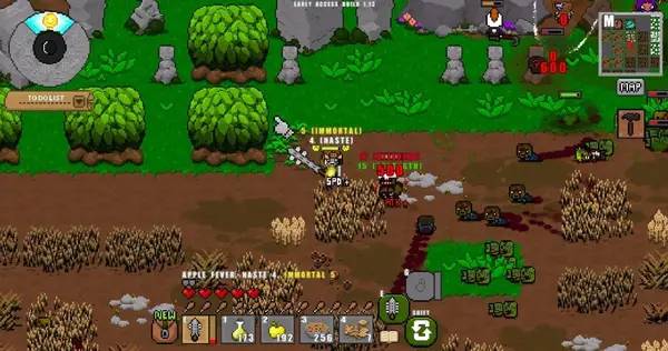 Общий вид на игровую локацию