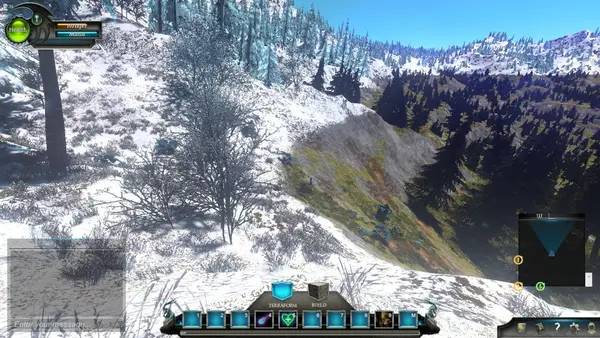 Общий вид на игровую локацию