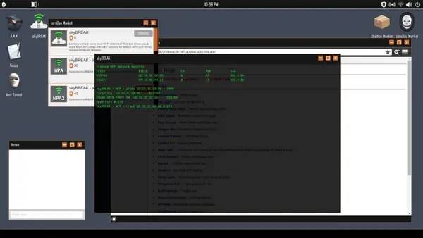 Общий вид на игровую локацию