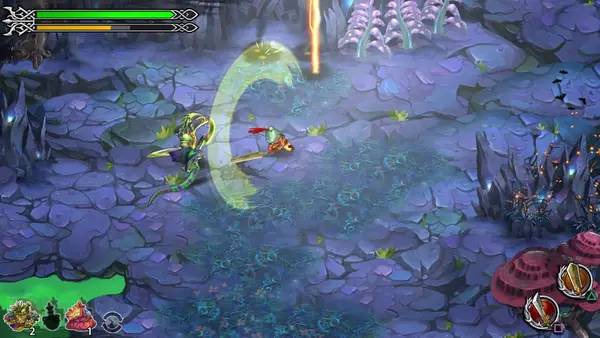 Общий вид на игровую локацию