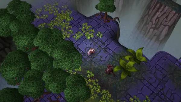 Общий вид на игровую локацию