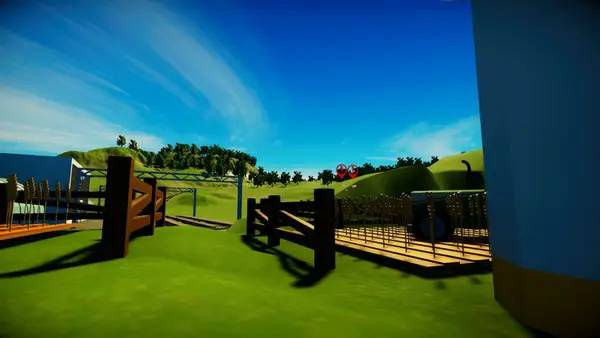 Общий вид на игровую локацию