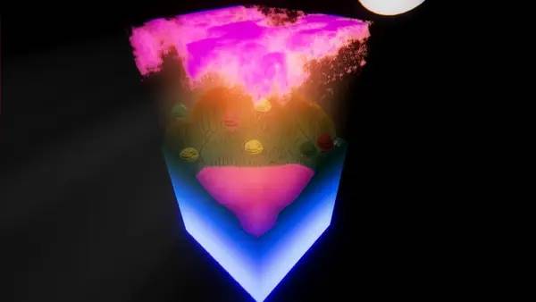 Общий вид на игровую локацию