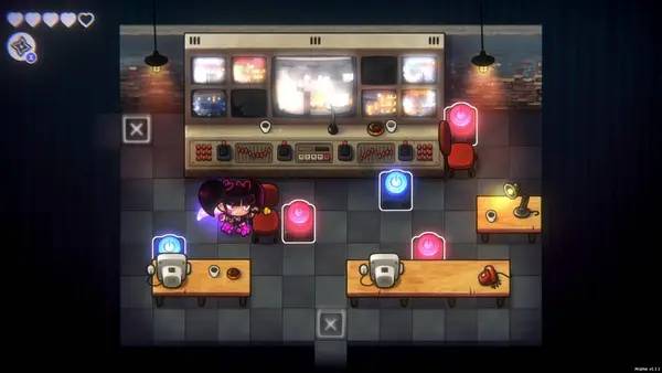 Общий вид на игровую локацию