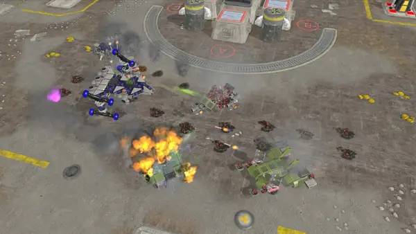 Общий вид на игровую локацию