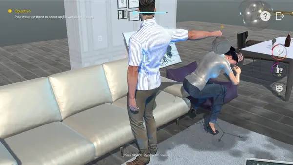 Общий вид на игровую локацию