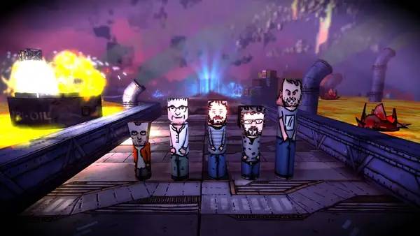 Общий вид на игровую локацию