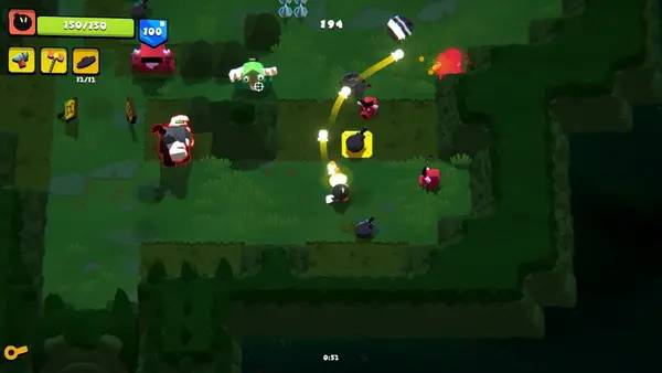 Общий вид на игровую локацию