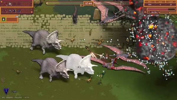 Общий вид на игровую локацию