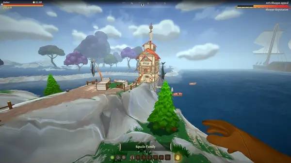 Общий вид на игровую локацию