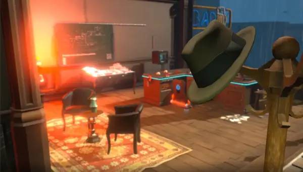 Общий вид на игровую локацию