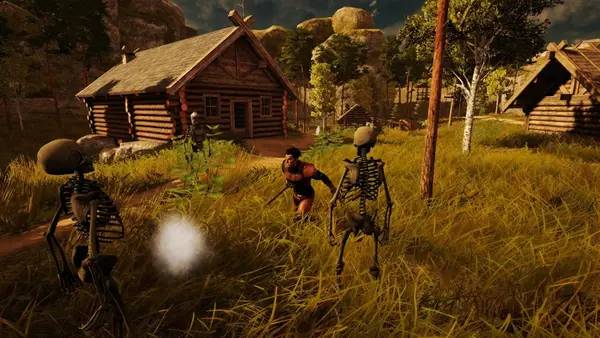 Общий вид на игровую локацию