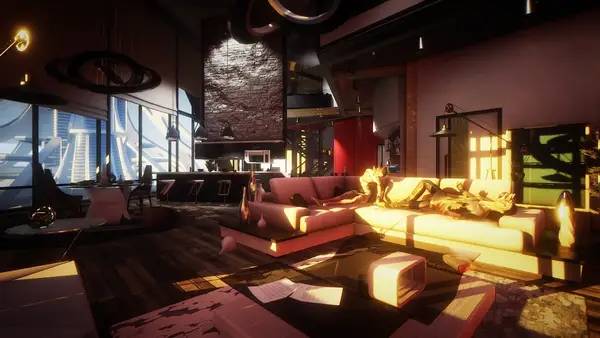 Общий вид на игровую локацию