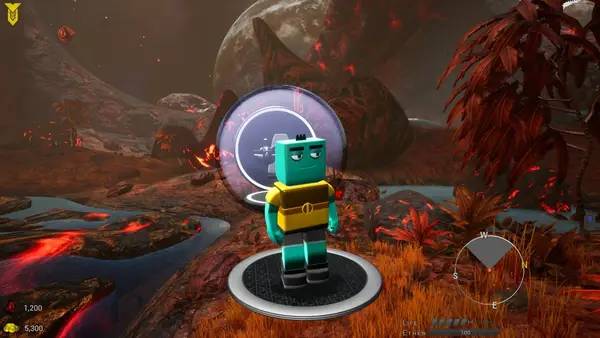 Общий вид на игровую локацию