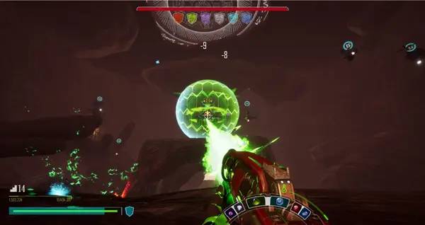 Общий вид на игровую локацию