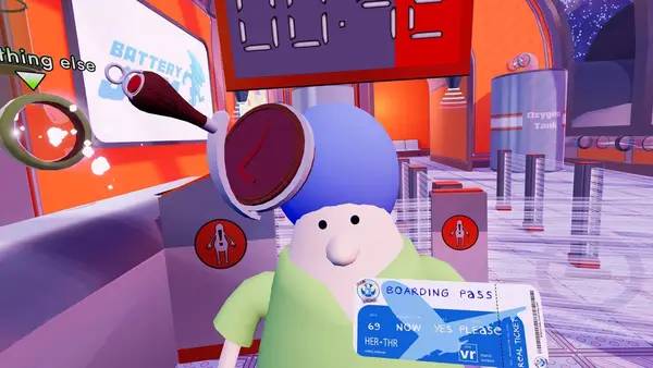 Общий вид на игровую локацию