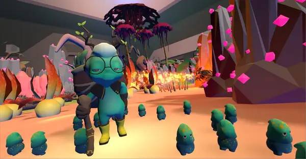 Общий вид на игровую локацию